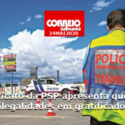Sindicato da PSP apresenta queixa por ilegalidades